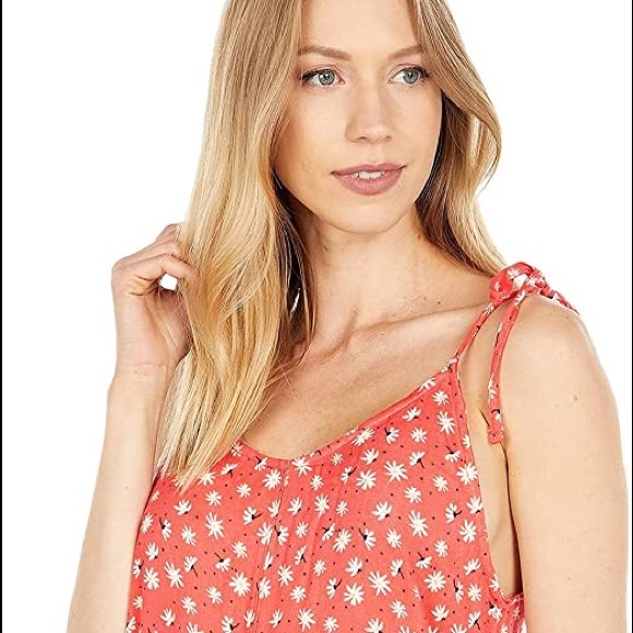 🔆HURLEY🔆 RLY NATURALS TIE STRAP ROMPER - Picture 10 of 14